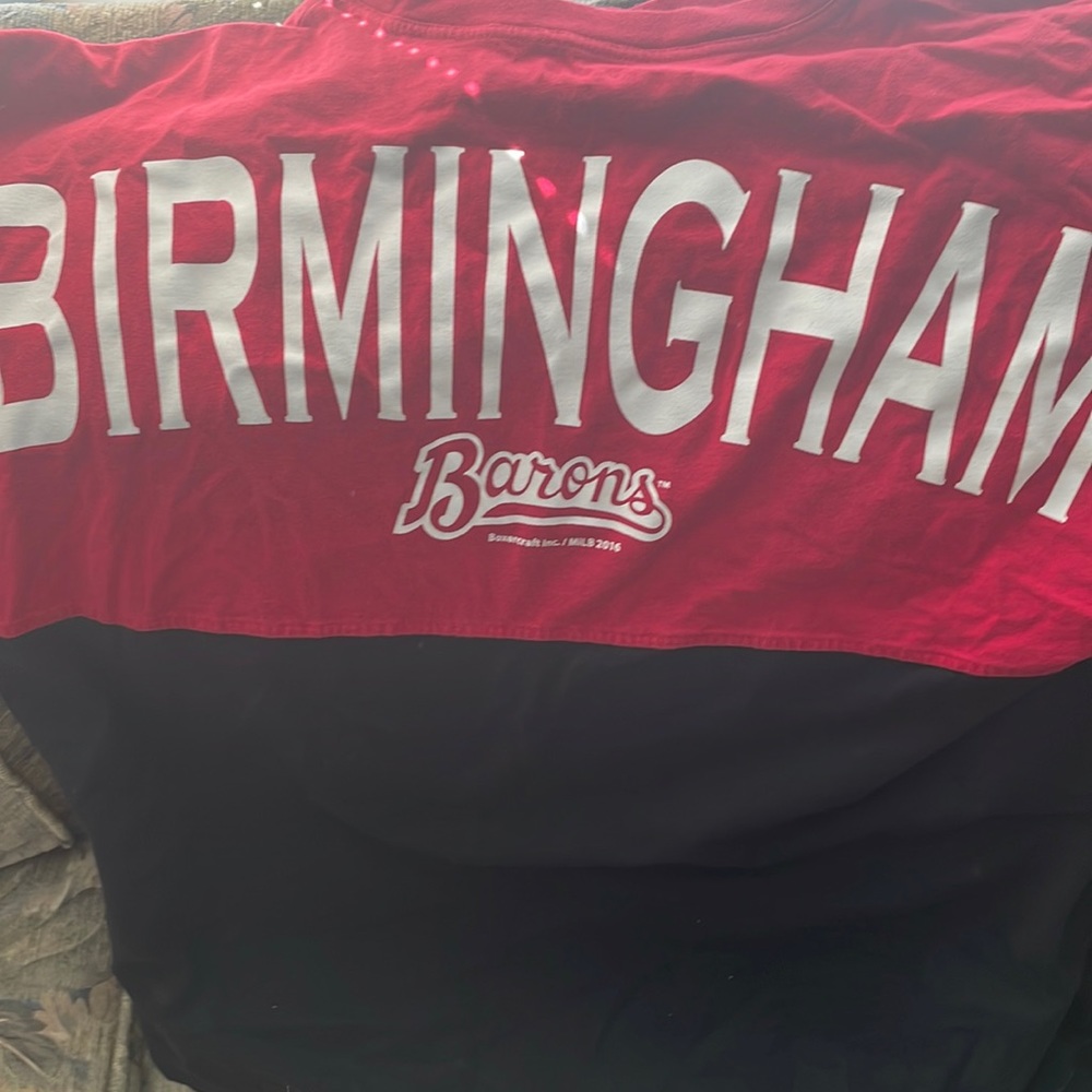 Birmingham barons long sleeve shirt